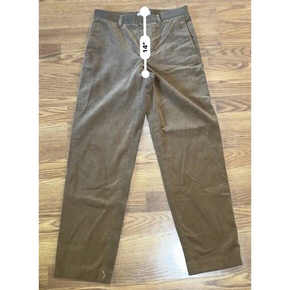 COS brown straight leg Regular-Fit Corduroy Chinos 28R - Picture 5 of 13